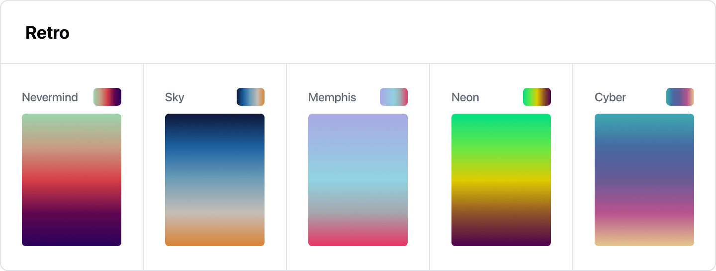 NFT Vivid Color Theme